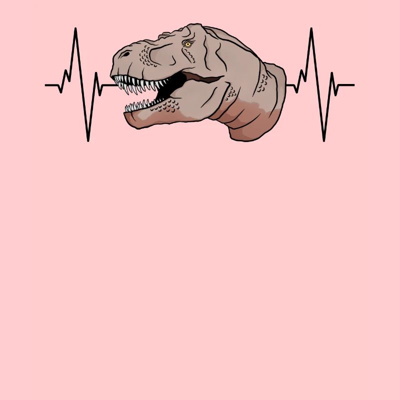 T-Rex Herzschlag Urzeit Geschenk