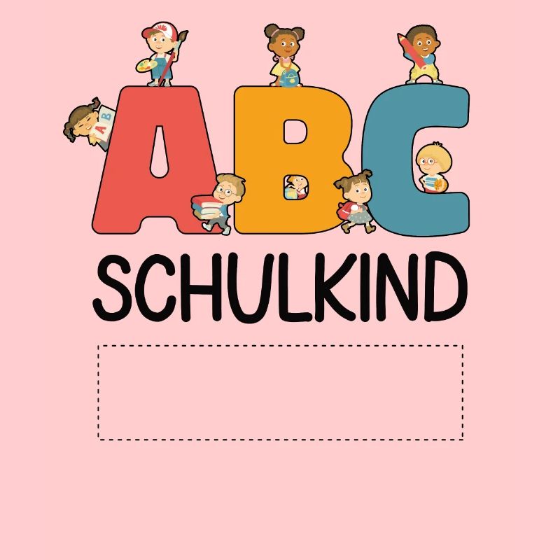 ABC Schulkind Personalisierbar Einschulung Schule