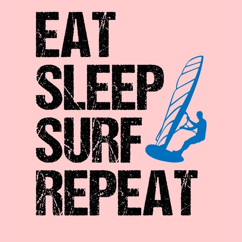Surf-Rhythmus - Essen, Schlafen, Surfen