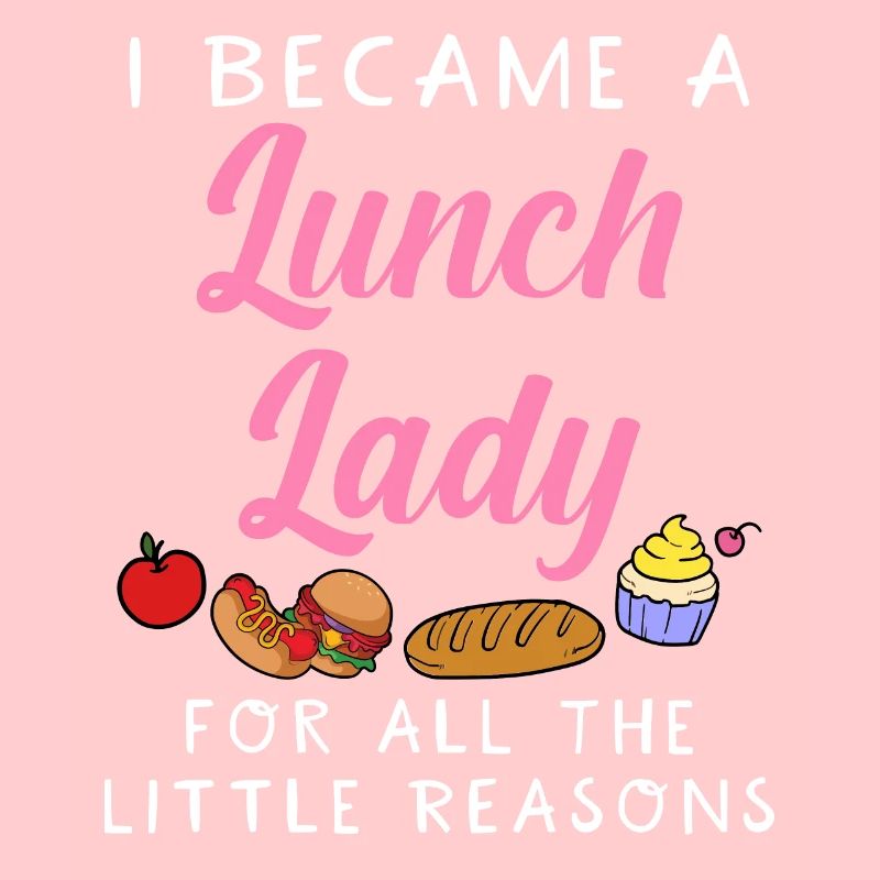 Ich wurde eine Lunch Lady aus all den kleinen Grün