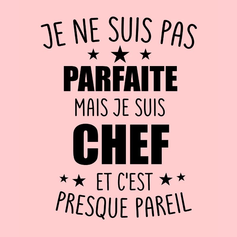 Ich bin nicht perfekt, aber ich bin Chef Lustiges Geschenk
