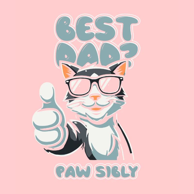 Chat Père Meilleur Papa Pawsibly