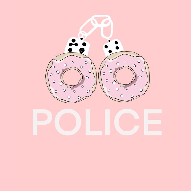 Polizei - Donut Handschellen