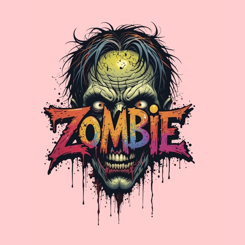 Zombie-Kopf