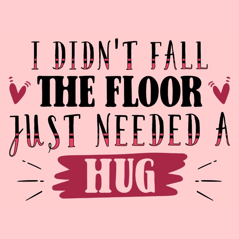 I didn't fall, the floor just needed a hub