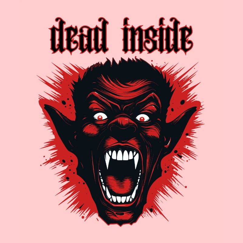 A humanlike Demon head, Dead Inside