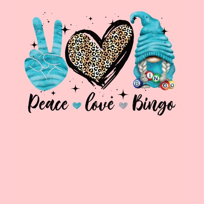 Frieden Liebe Bingo