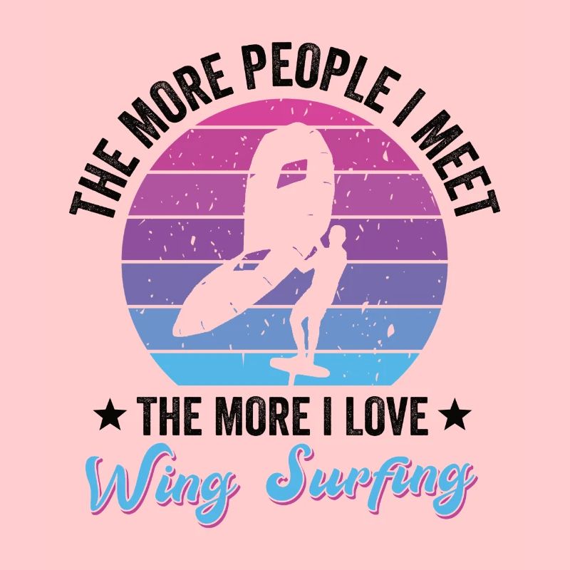 Plus je rencontre de gens, plus je surfe sur les ailes