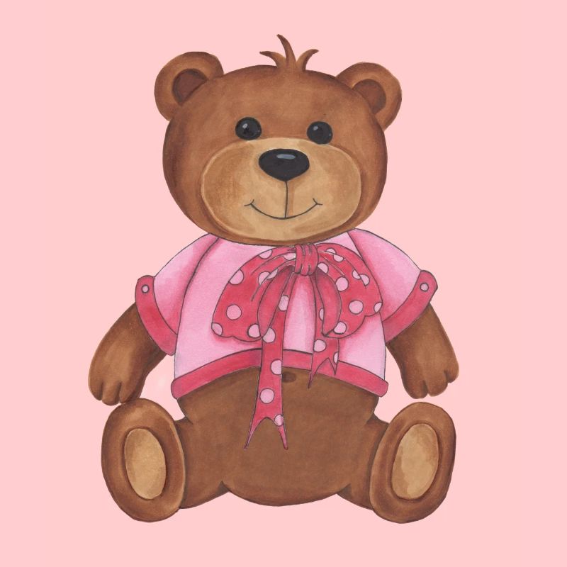 Teddybär Mädchen