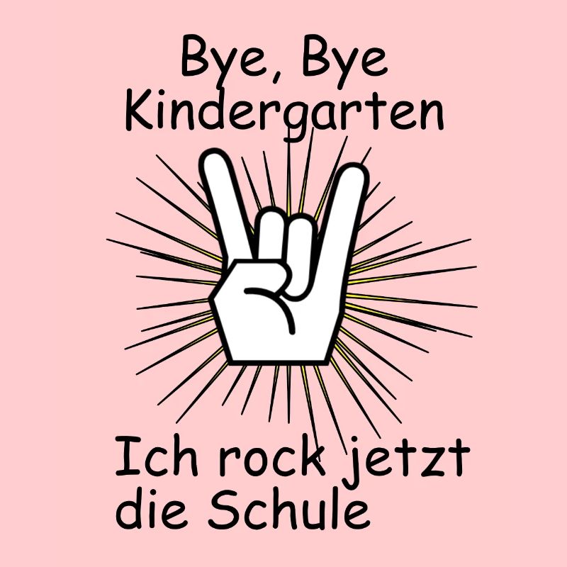 Schulkind Ich rocke die Schule