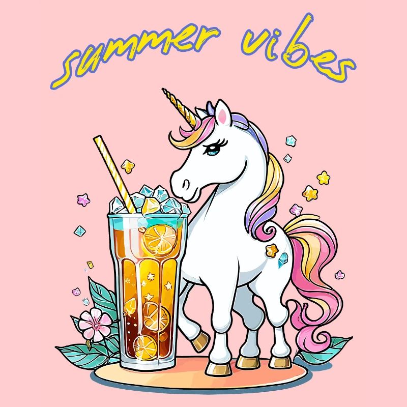Sentiment d’été de licorne