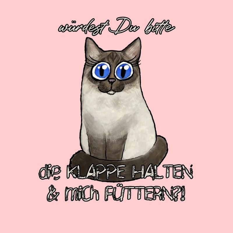 Chat affamé