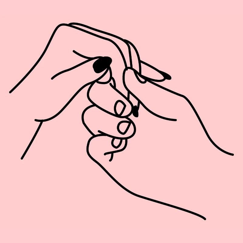Amour main ensemble