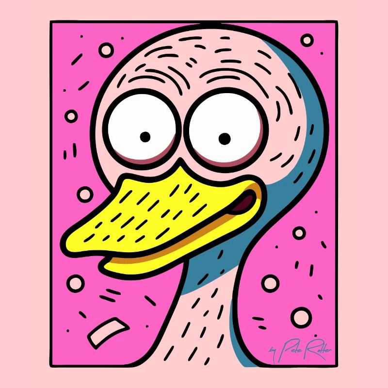 Interactive Colors Anxious Duck