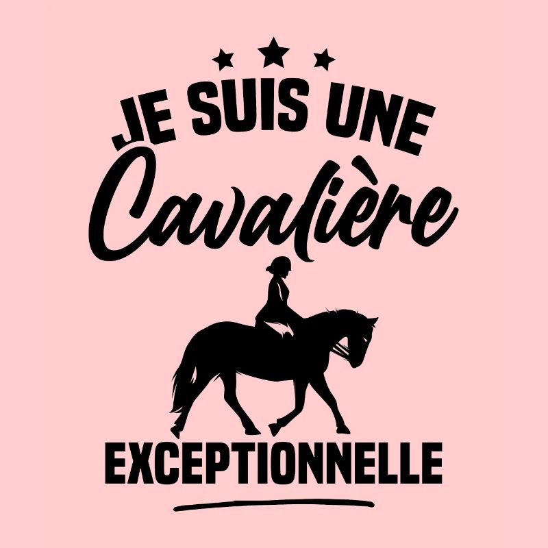 Je suis une cavalière exceptionnelle