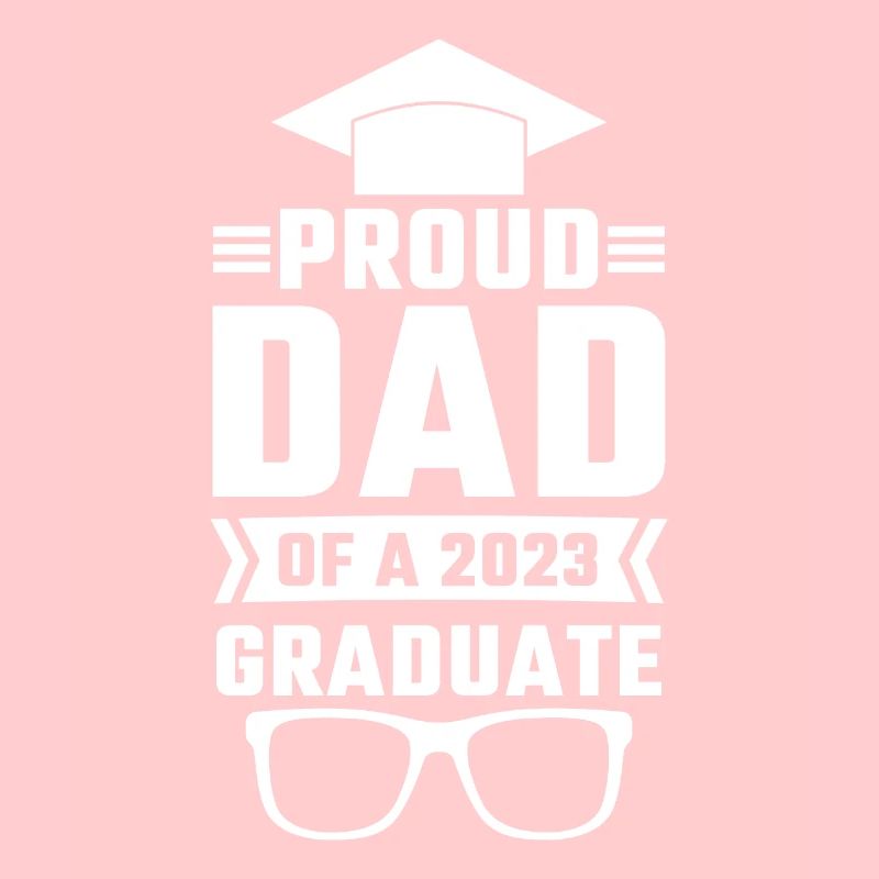 Stolzer Papa 2023 Absolvent, 23 Abschlussgrad