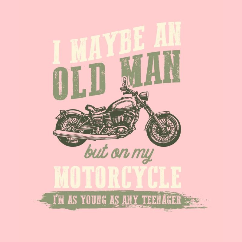 Motorcycle Old Man