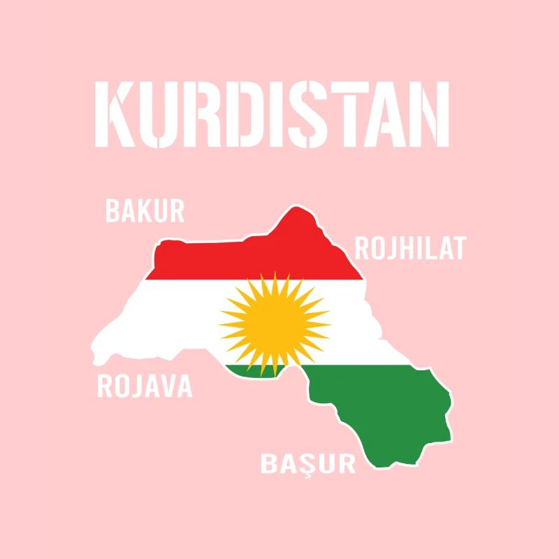 Kurdistan Flag Bakur Bashur Rojava Rojhlt Newroz