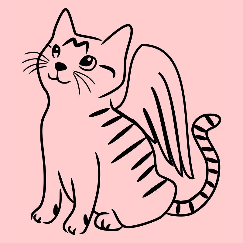 Katze Schutzengel Mau