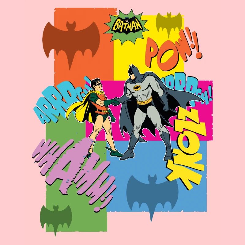 DC Comics Batman Robin Dynamisches Duo Retro