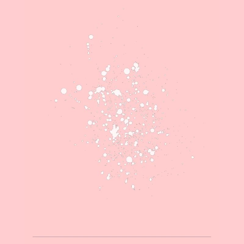 Tache de goutte de sang Splash trace idée cadeau trace