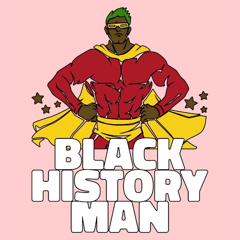 black history Superheld Geschenk