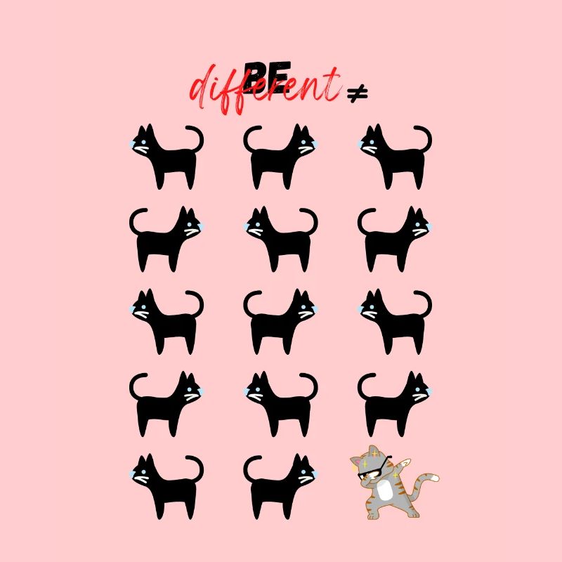 Be different cats