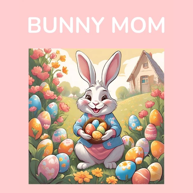 Easter Bunny Easter Mom Gift