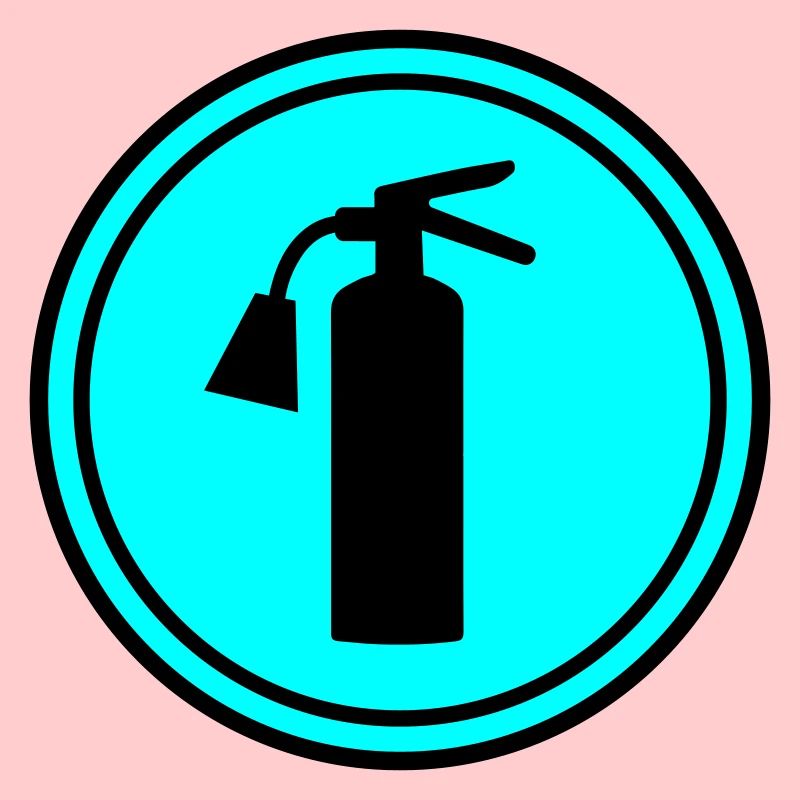 Fire extinguisher symbol