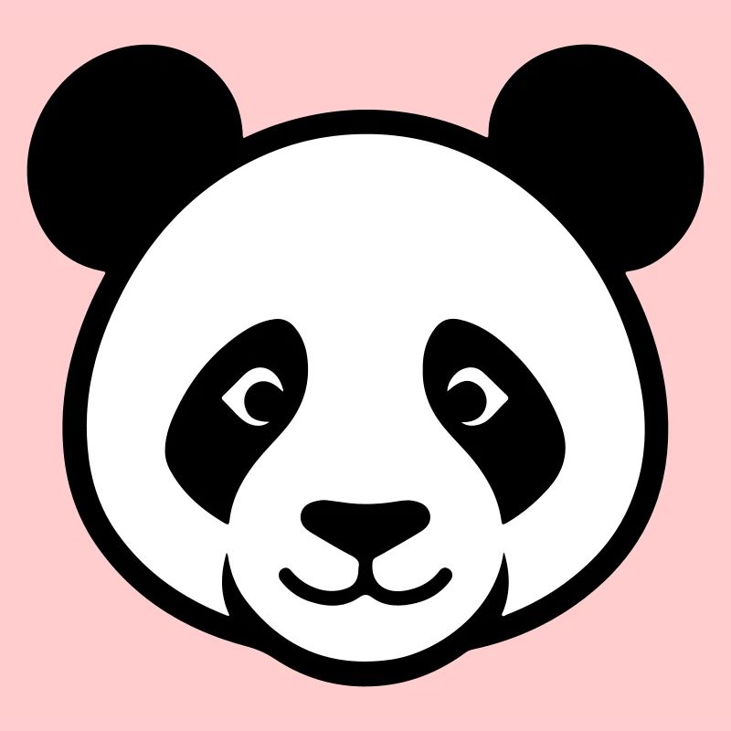 Panda Kopf