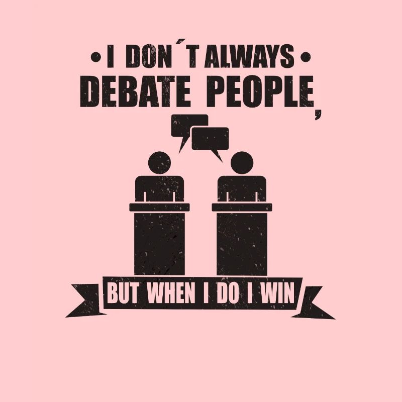 Debatte Rede Debattierer Redner Geschenkidee