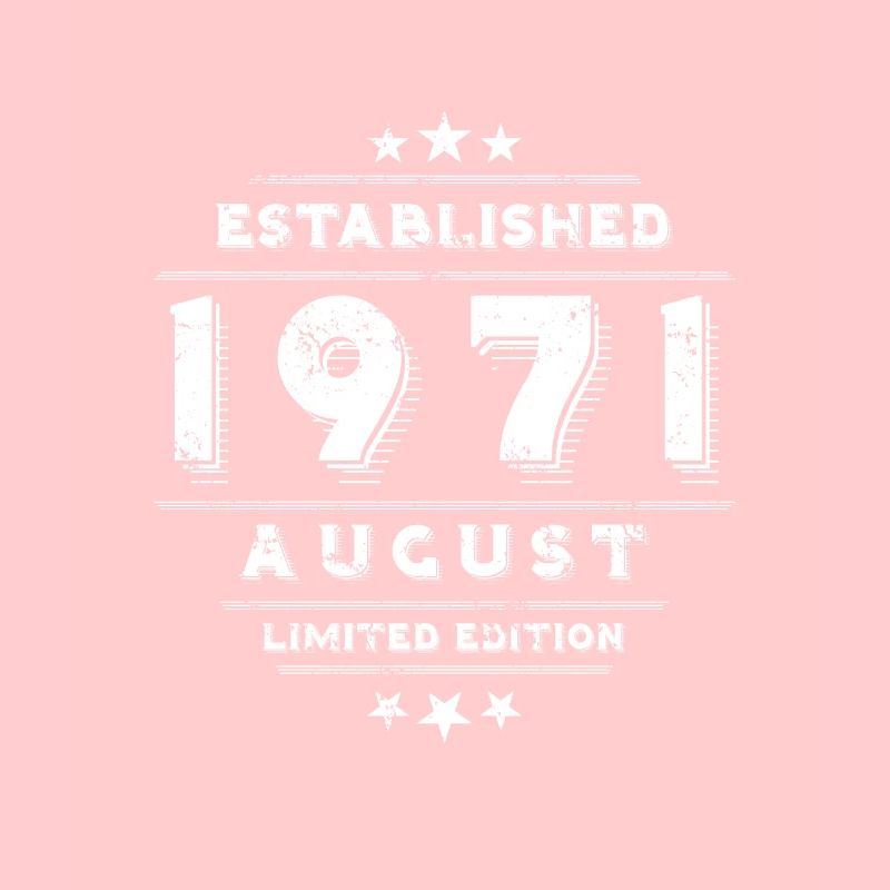 Geburtstag im August 1971 - August