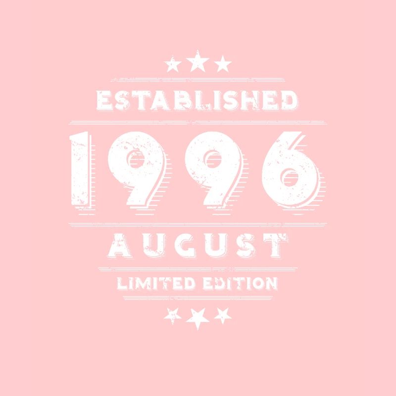 Geburtstag im August 1996 - August