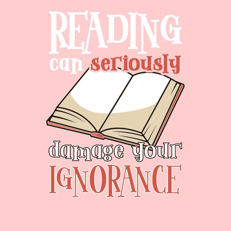 Book Reader Reading Literature Bookworm Gift Idea