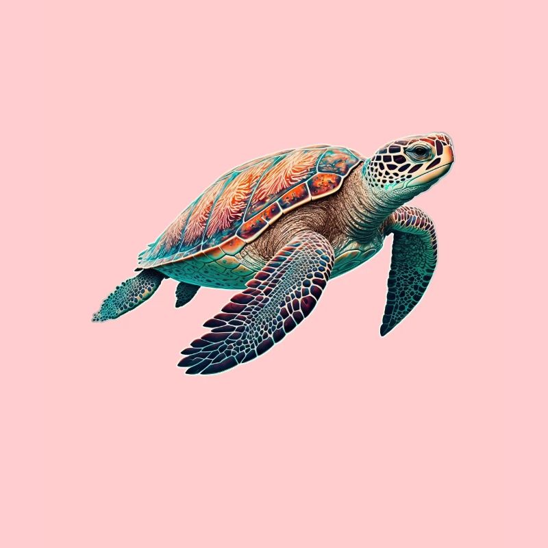 Turtle - Turtle - Diving - Sea