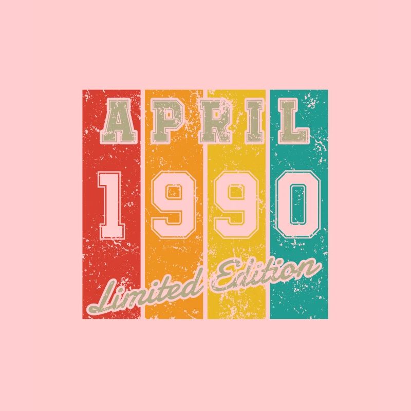 Date de naissance: Avril 1990 - Edition Limitée Rétro