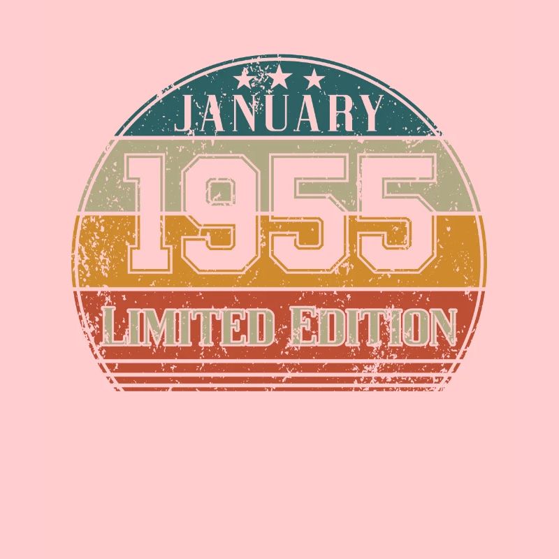 Geburtstag - Limited Edition Januar 1955