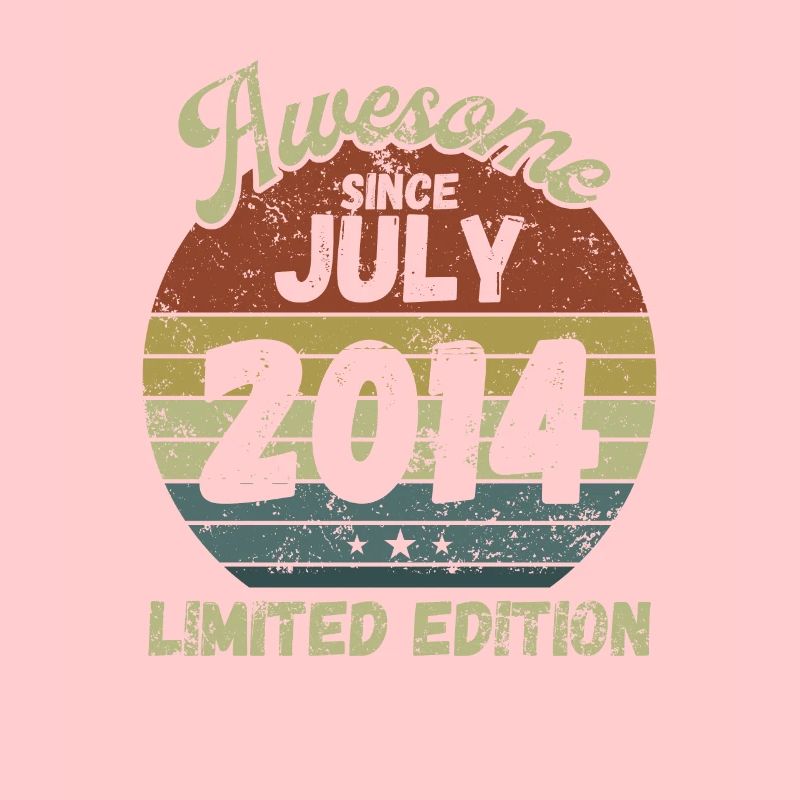 Awesome since July 2014 - Geburtstag