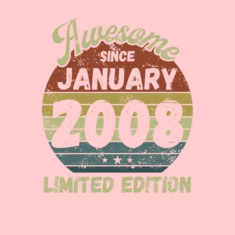 Awesome since January 2008 - Geburtstag