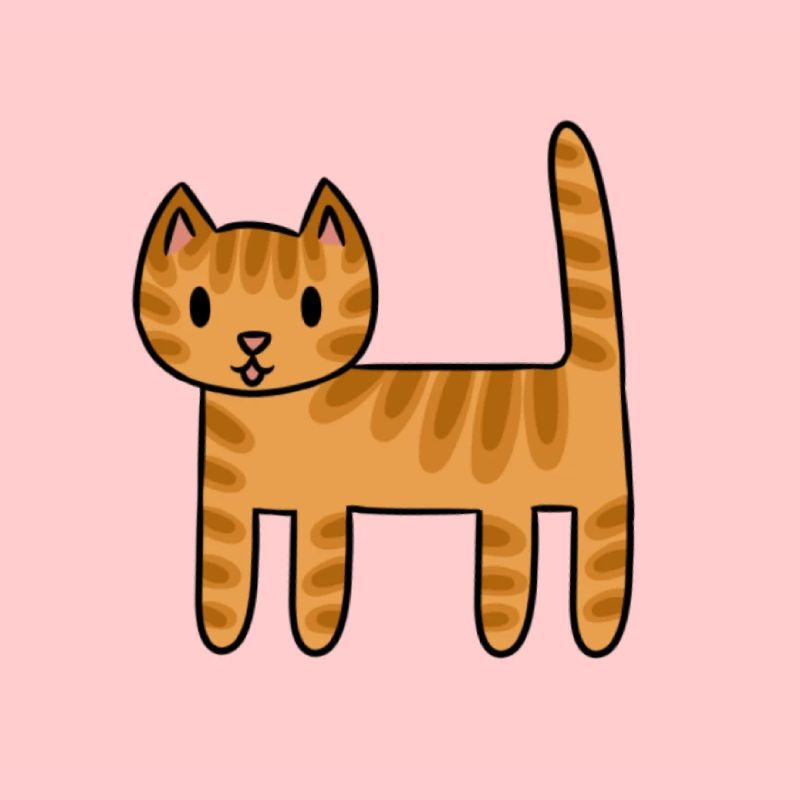 Rote Katze