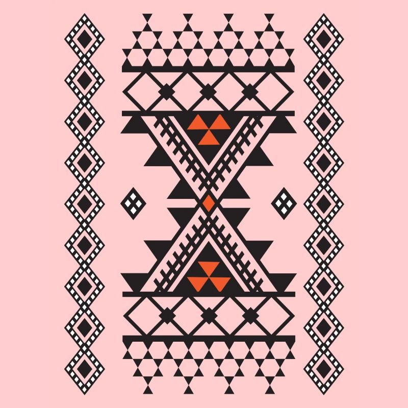 Kabyle carpet pattern