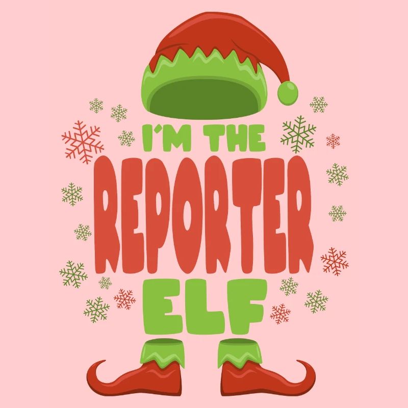 Journaliste Elfe de Noël