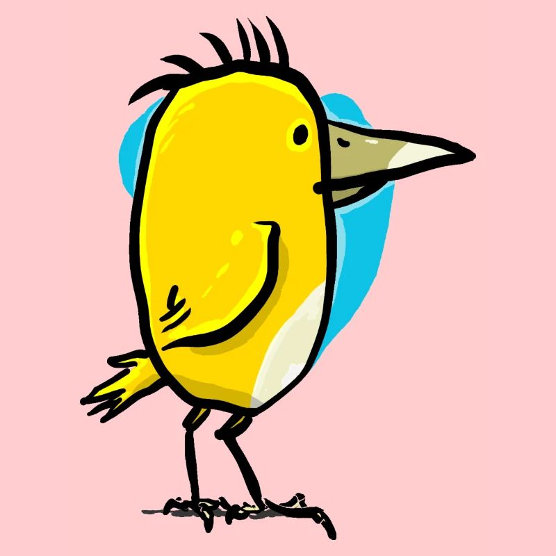 Vogel mit großem Schnabel