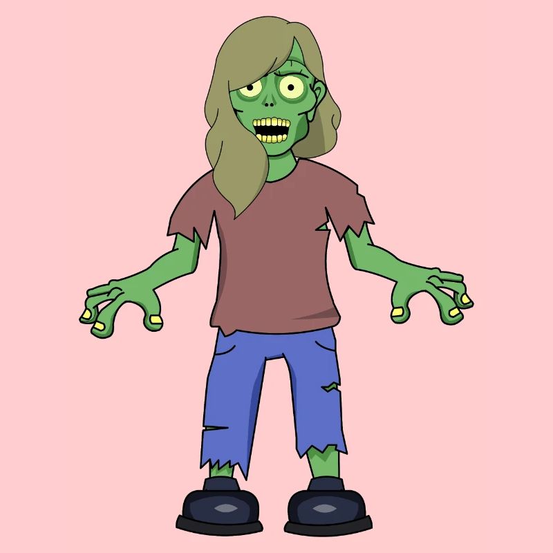 Zombie Mädchen