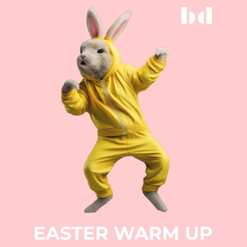Yellow Easter bunny by bdecent