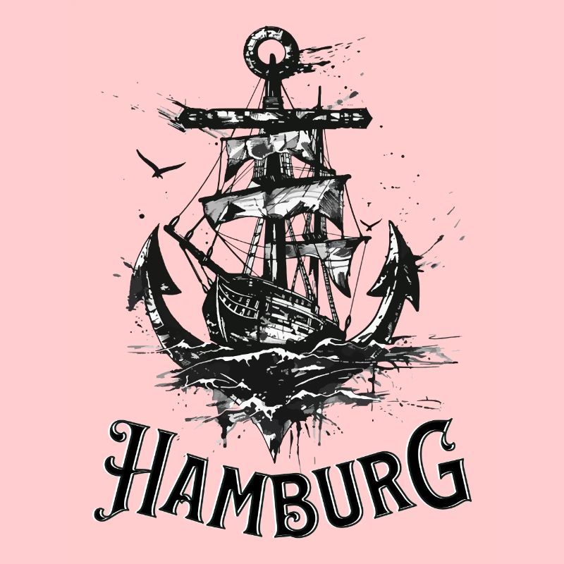 Hamburg Anker Schiff Segelschiff Matrose Seemann