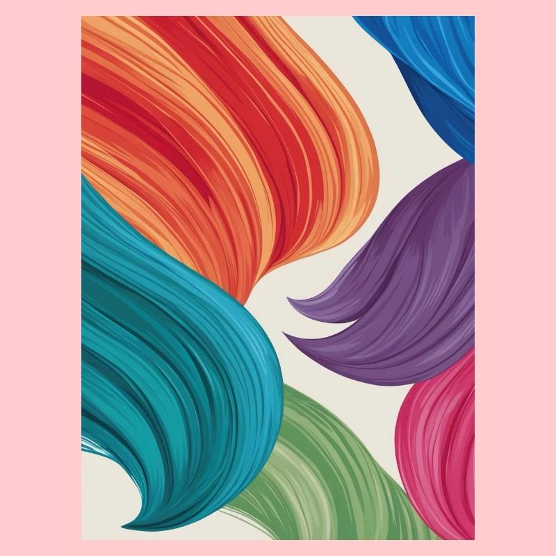 Feather-light colours