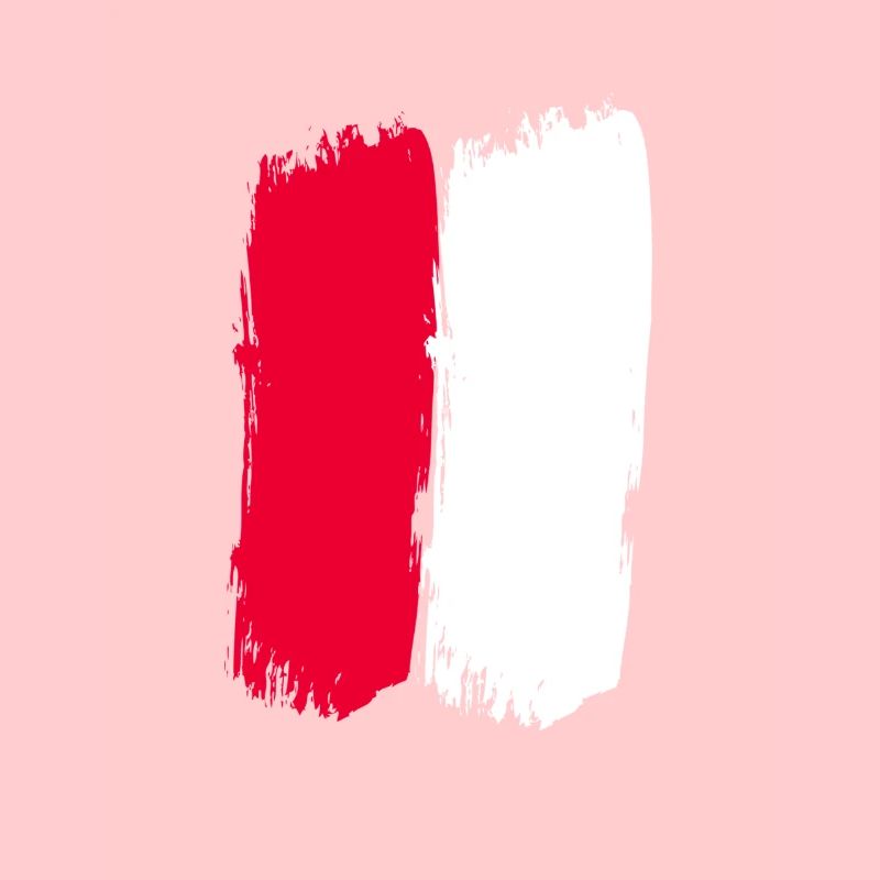 Red White White Red T Shirt