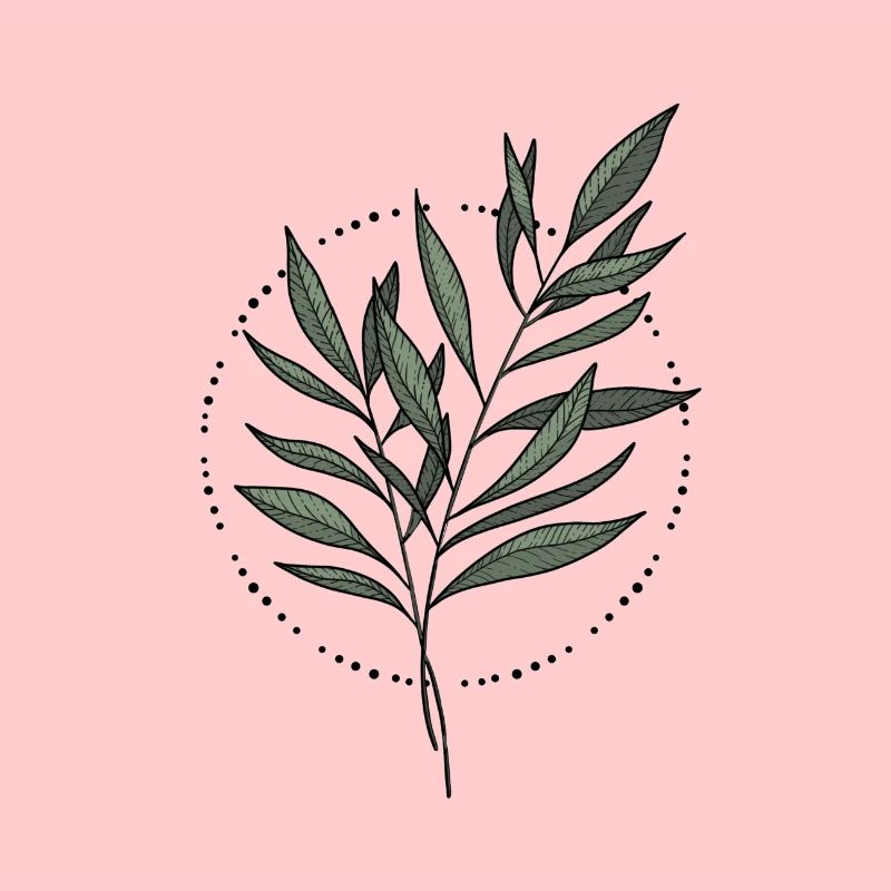 Feuilles Conception mandala