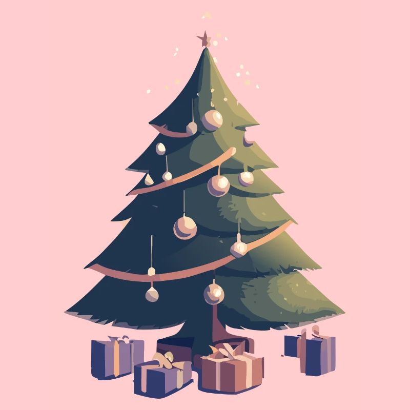 Glowing Christmas Tree